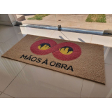 tapete personalizado para loja preço São João dos Patos